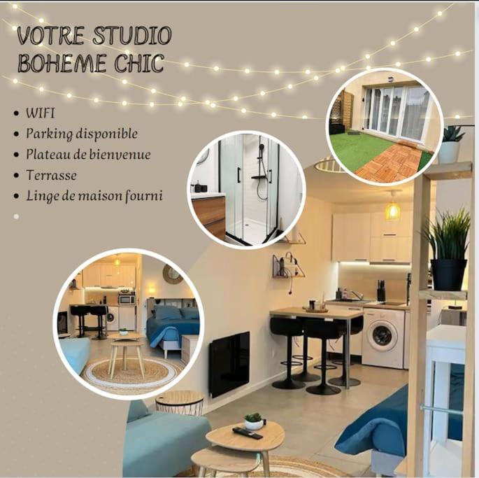 Studio Boheme Chic A Disney La Houssaye-en-Brie Exteriör bild
